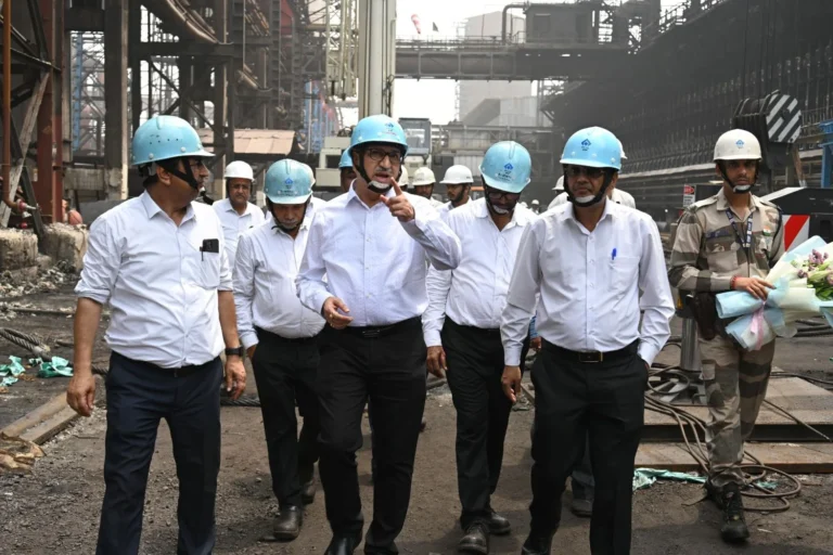 As soon as the new DIC of Bhilai Steel Plant took charge, he reached the coke oven, read the details