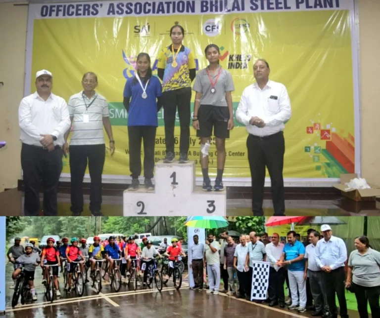 BSP Officers Association: A glimpse of women power was seen in the cycle rally