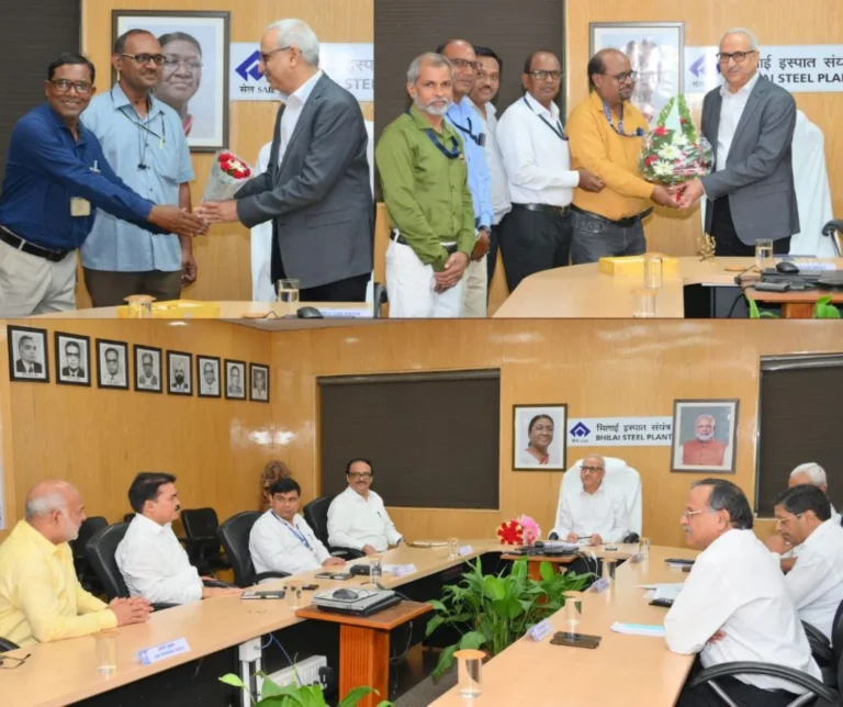 BSP SC-ST Employees Association officials also reached the new director in-charge