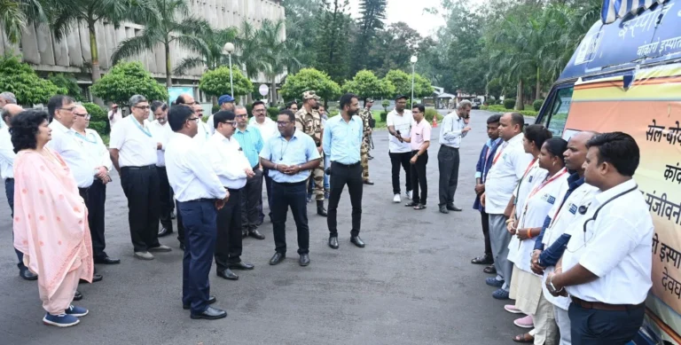 Bokaro Steel Plant dispatched medical mobile unit for Deoghar Shravani fair