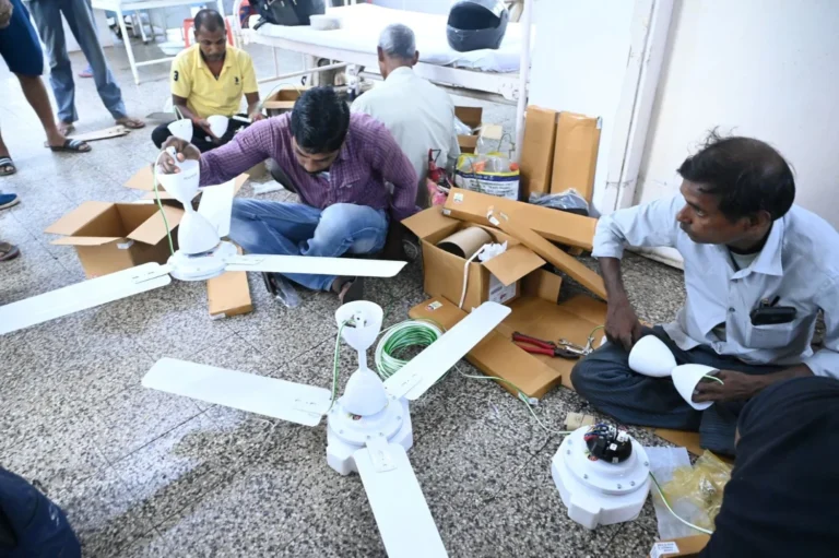 Bokaro Steel Township officially begins conversion of 10,000 conventional ceiling fans to BLDC fans