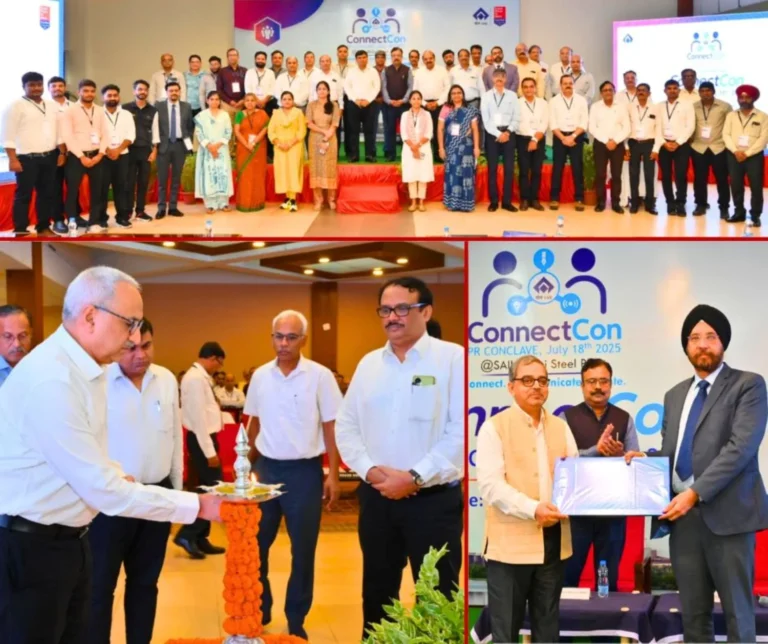 ConnectCon PR Conclave 2025: BSL first, VISL second, BSP third, DIC's first statement in Bhilai