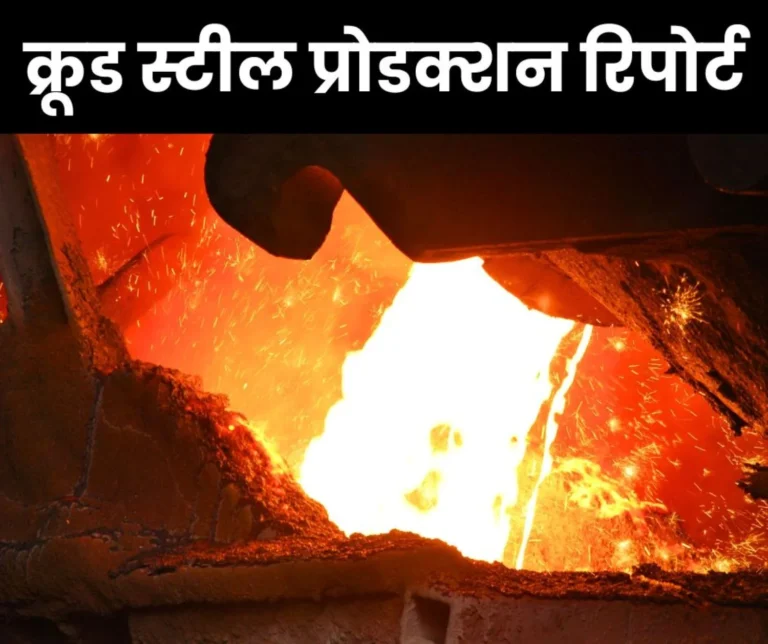 Crude steel production decreased in most countries except India, Russia-Ukraine, Iran also affected