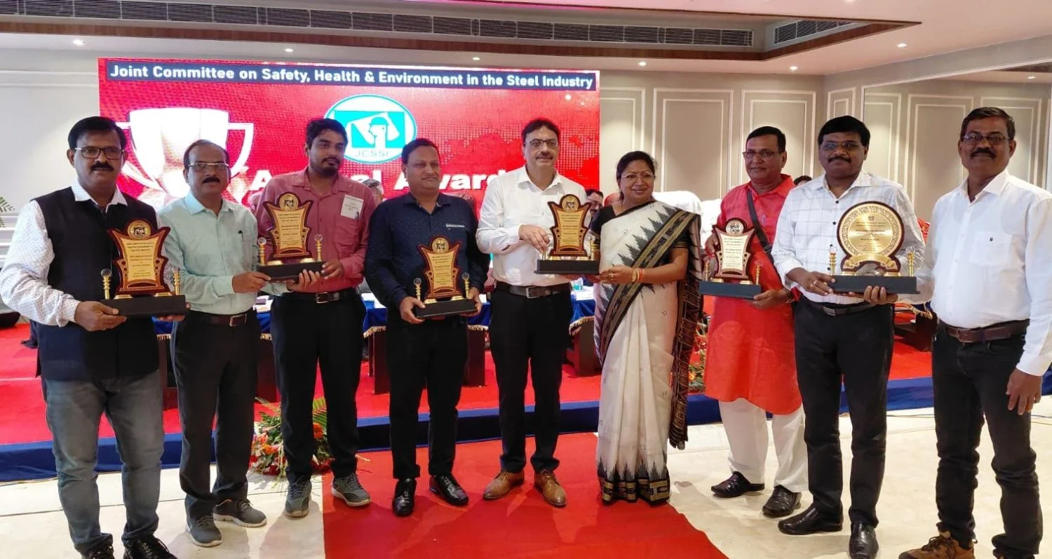 JCSSI Annual Award Ceremony Rourkela Steel Plant won many safety awards