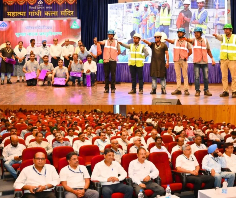 Munnabhais surakshagiri in Bhilai Steel Plant Safety Circus Electricity attack ED Works gave a 360 degree mantra 2