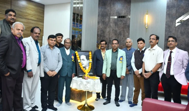 Officers who got promotion in Bhilai Steel Plant were honored, ED HR, CGM also reached there