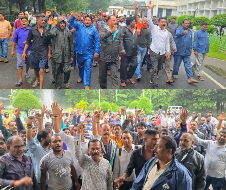 Protest by workers of Bokaro Steel Plant, questions raised on management regarding ESIC