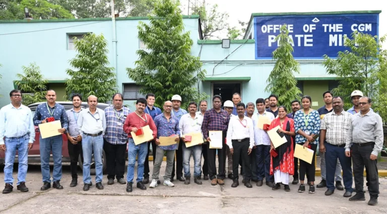 Rourkela Steel Plant got this benefit due to hard work of employees, employees were honored