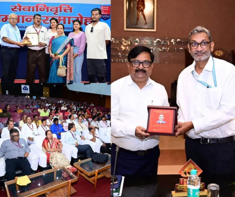 8 Officers and 23 Employees Retire along with DIC of SAIL BSL