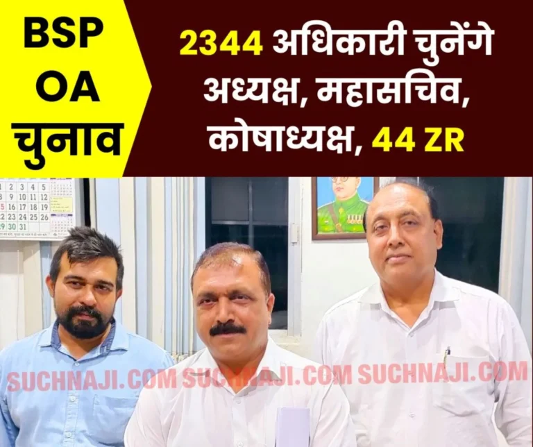 Breaking News BSP Officers Association Elections before September 22 NK Banchhor on the Post of President for the 5th time 1