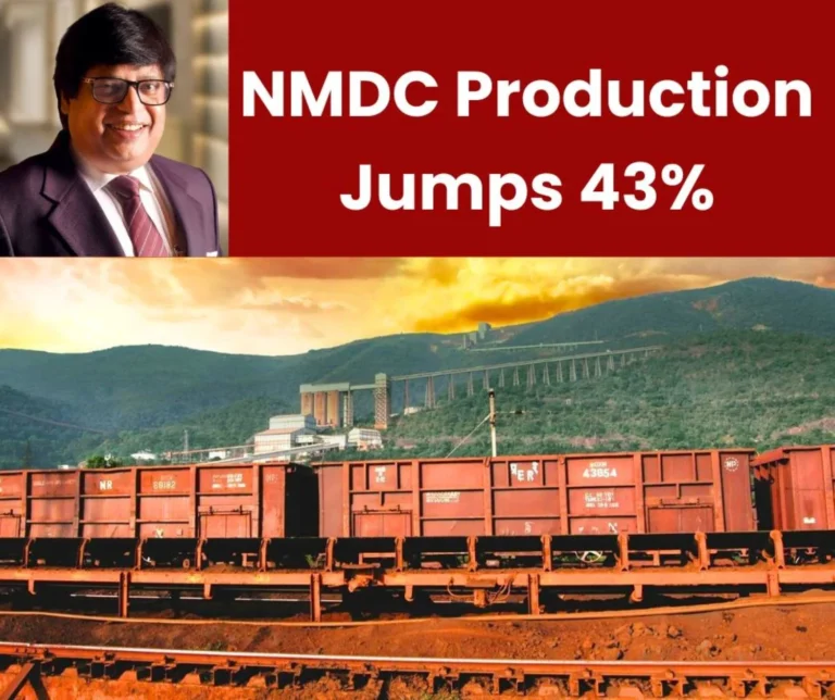 National Mineral Development Corporation: NMDC's Production Increased By 43% In July