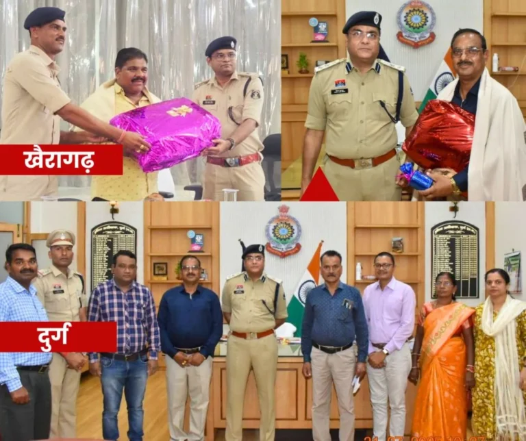 Police bid farewell to retired officers and employees, read what the SSP said…