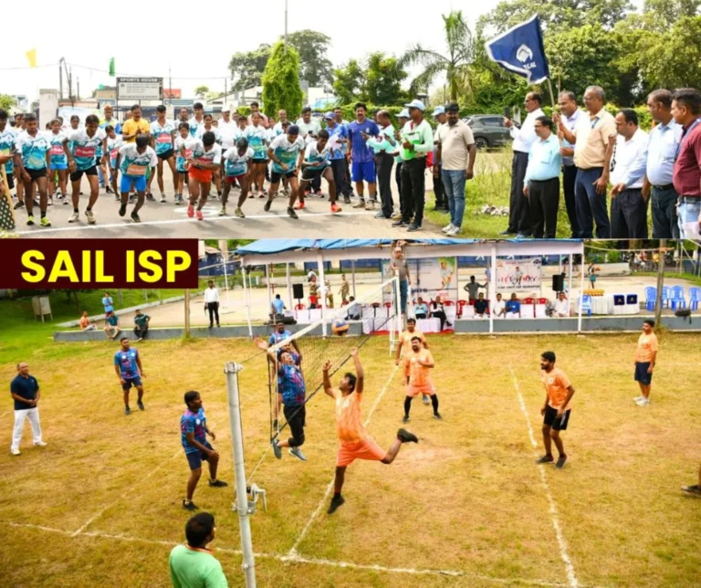 SAIL ISP National Sports Day 2025 Celebrated at IISCO Steel Plant Burnpur DIC Gave Gift Cycle Rally on Sunday