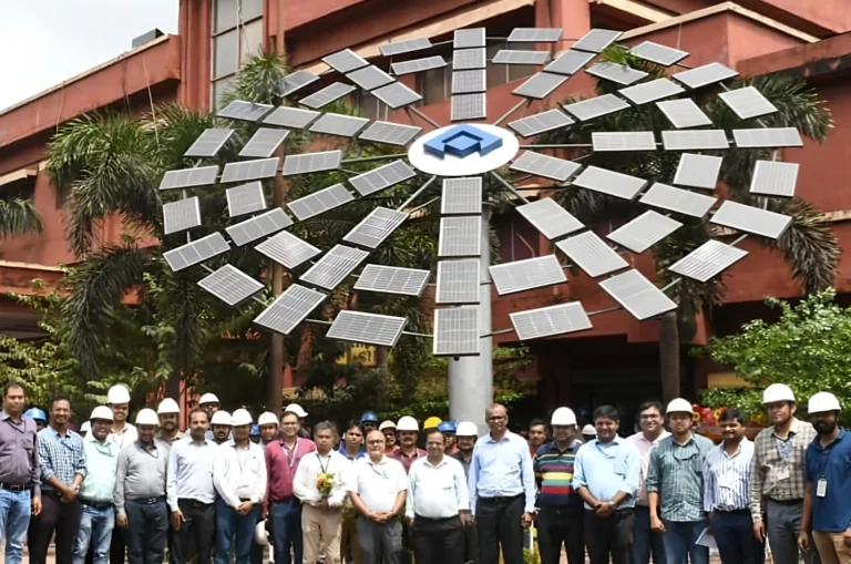 3 kW Solar Tree inaugurated at SAIL ISP Sinter Plant Burnpur News