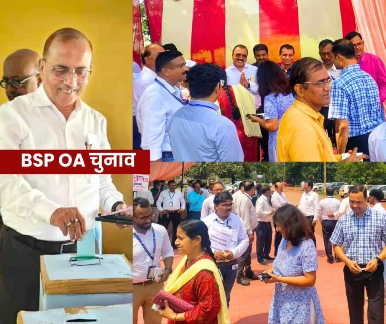 BSP OA Election 2025 Voter turnout increased in the scorching heat with 298 votes cast by 11 am (1)