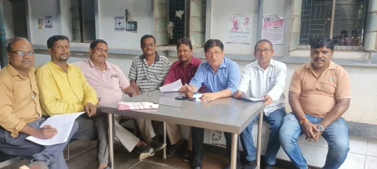 CITU Election CITU gave them new Responsibility in Sector 9 Hospital