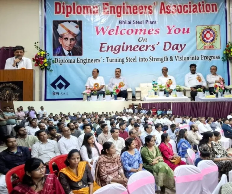 Diploma Engineers are the Backbone of Safety and Production, this is the Mantra of ED, CGM and SEFI Chairman on Engineers Day, Workers Honored
