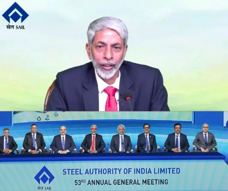 SAIL Annual General Meeting CMD Amarendu Prakash said big things in AGM on Business Plan Prospects Shareholders