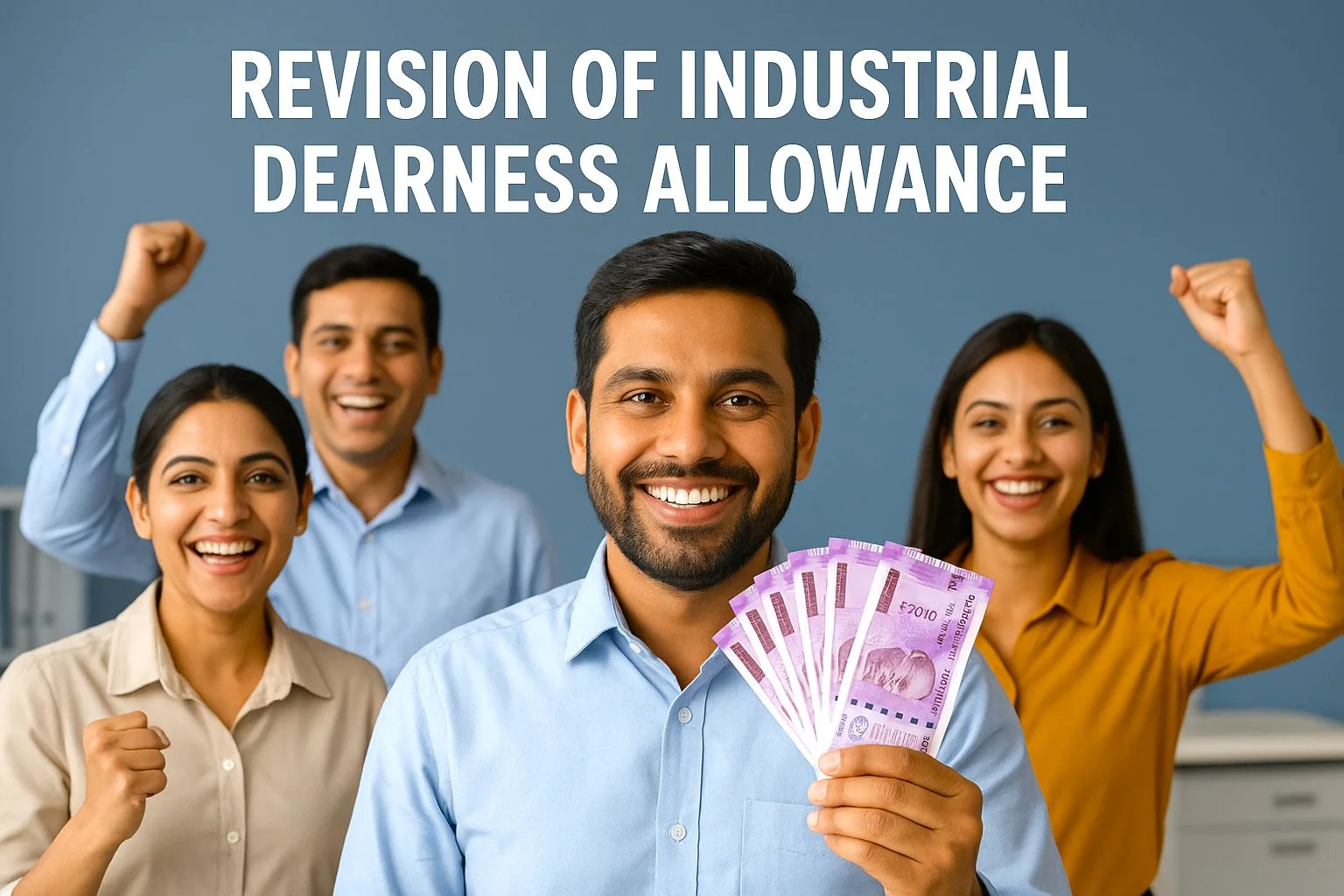 Amendment in Industrial Dearness Allowance, effect of NCOA Meeting, Effective from October 1