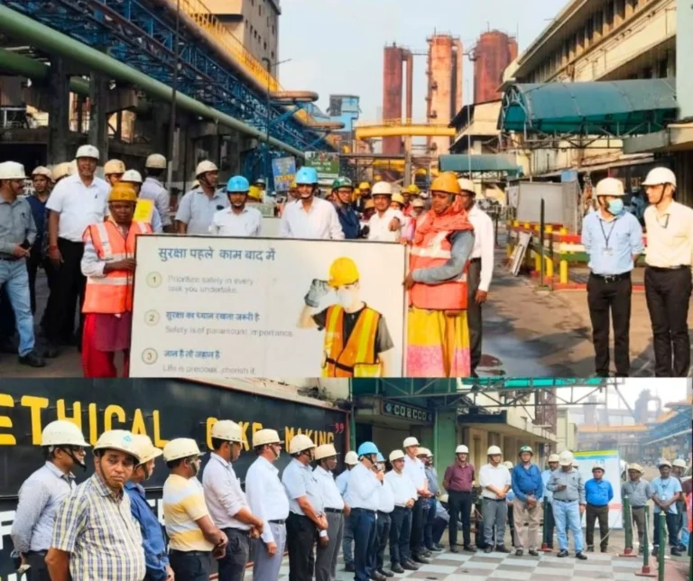 BSP Coke Oven Workers Walk with ED Works Says no Compromise on Safety