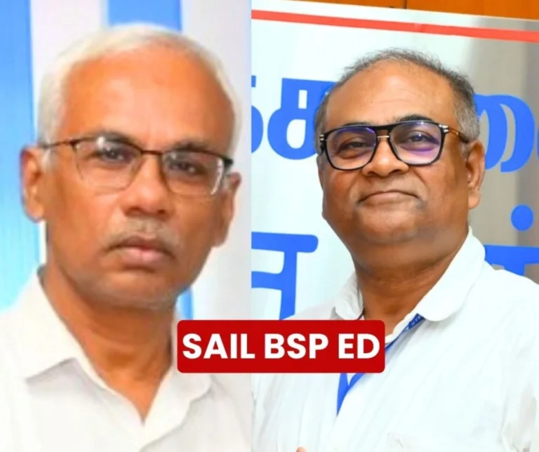 BSP News PK Sarkar takes charge of ED Projects S Mukhopadhyay is now Executive Director Ic Projects 1