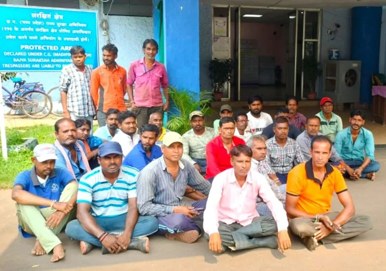 BSP Sanitation Workers PF Deposits not Paid by Contractor Salaries and Bonuses withheld Sewerage line Cleaning Halted