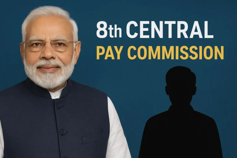 Big News The Union Cabinet Approved these issues Regarding the 8th Central Pay Commission, including Pension