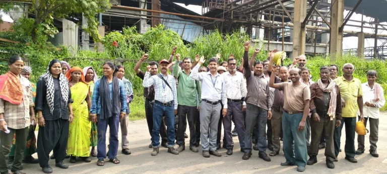Bokaro Steel Plant CITU Gears Up to Make strike Successful Strategy Made in Coke Oven