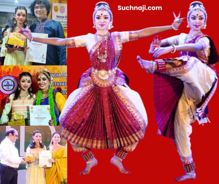 Harshini, daughter of a Bhilai Steel Plant employee Receives the International Nandi Award