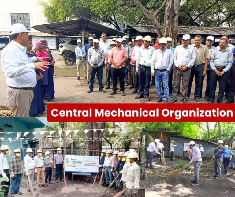 SAIL BSP NEWS From CGM to Contract Labourers Engaged in Cleaning, Cleanliness drive in Central Mechanical Organization