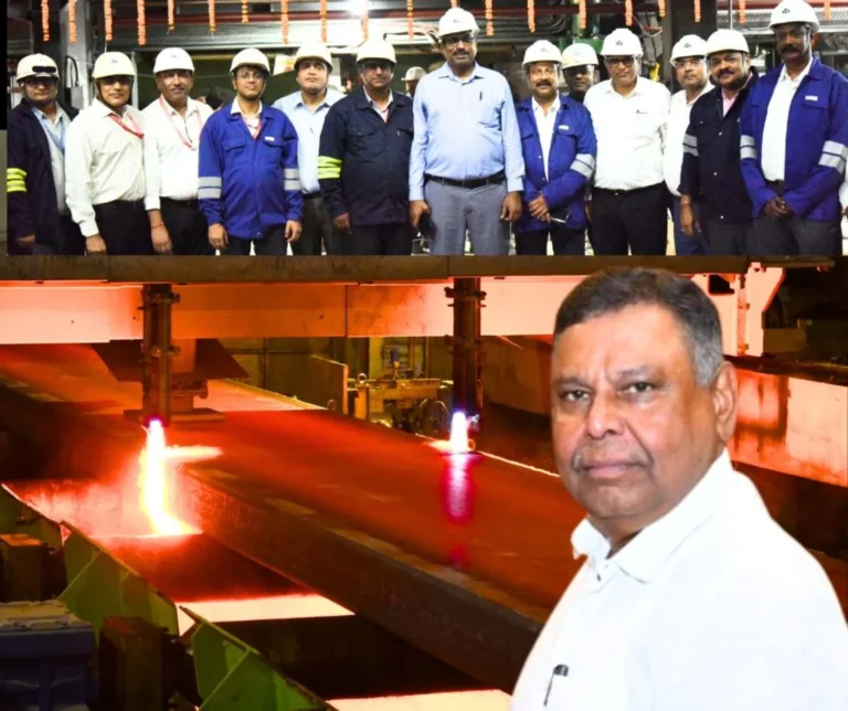 SAIL, Rourkela Steel Plant surpasses major Milestone First Cast taken from the new ultra-modern Caster IV at Steel Melting Shop II