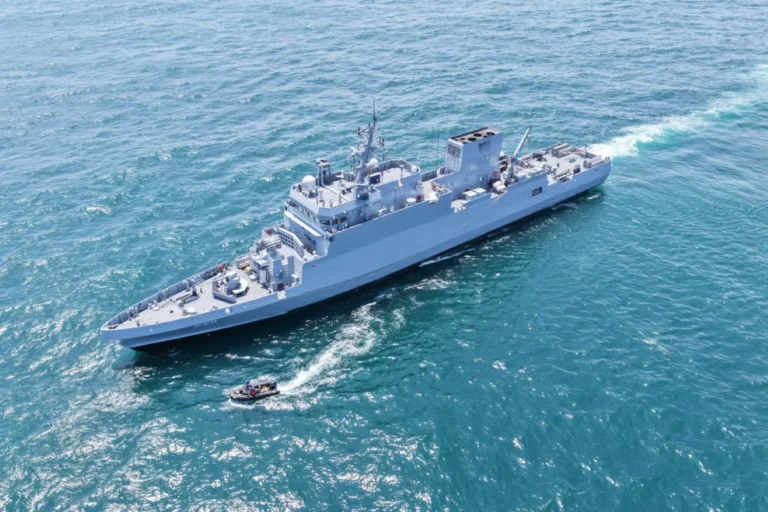 Warship INS Androth takes Shape from Special Plates from SAIL Bokaro, Rourkela and Bhilai Steel Plant