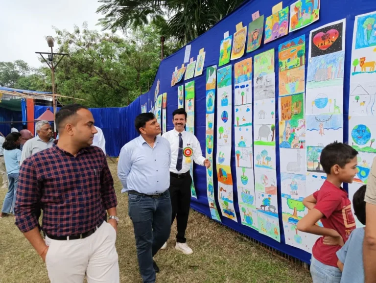 Wildlife Conservation Week Childrens talent in Painting, Dance Organized in Maitribag Won Prizes