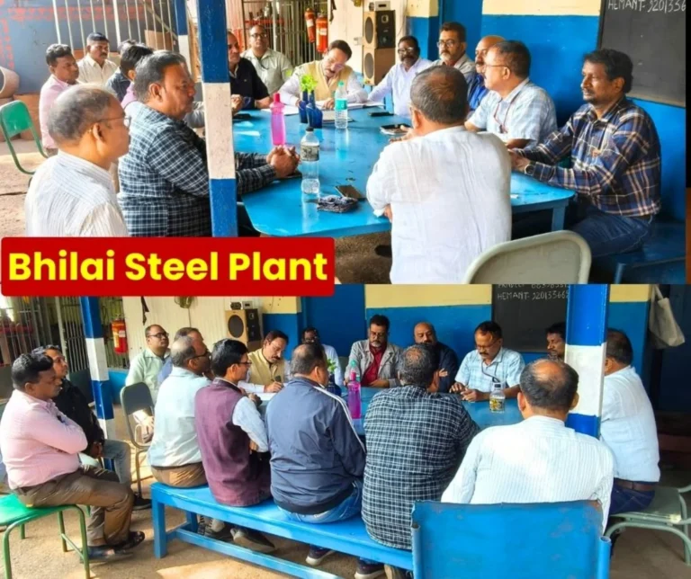Bhilai Steel Plant List of Non-Works Zone CITU Leaders Released Struggle to Intensify on Pending Issues Including Arrears