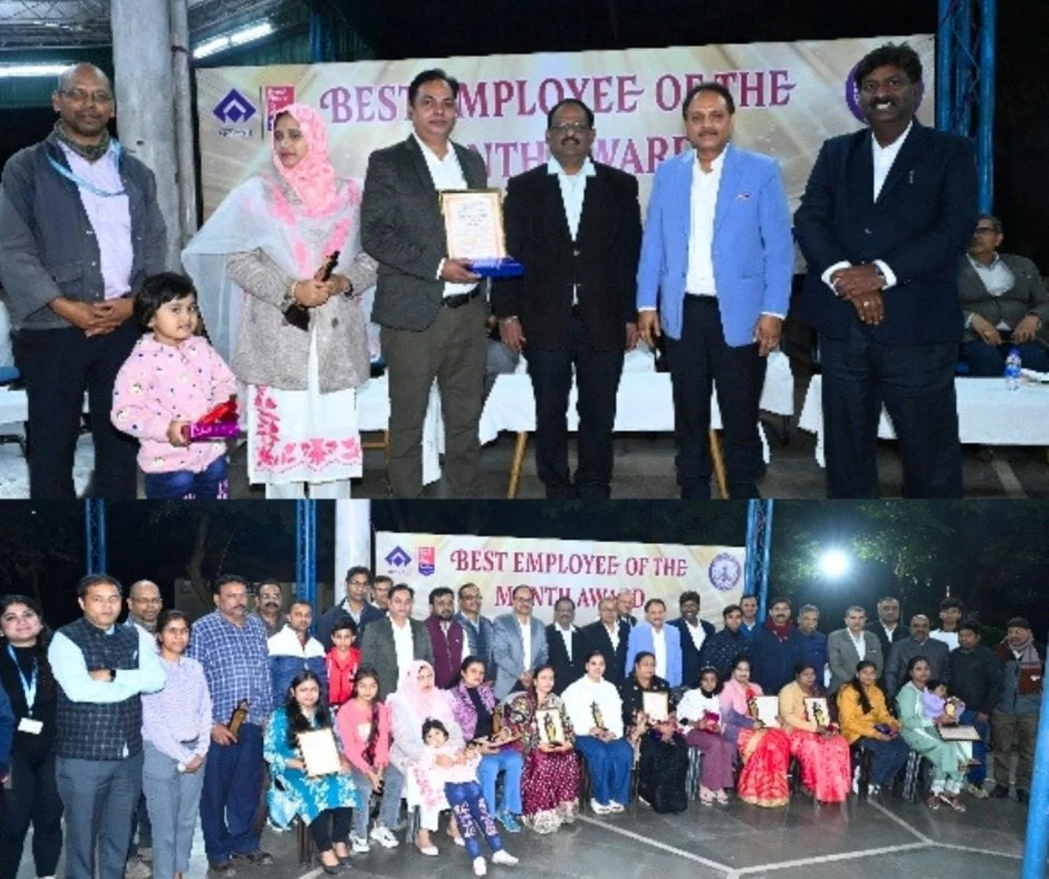 Bokaro Steel Plant Employees Received the Best Employees of the Month Award