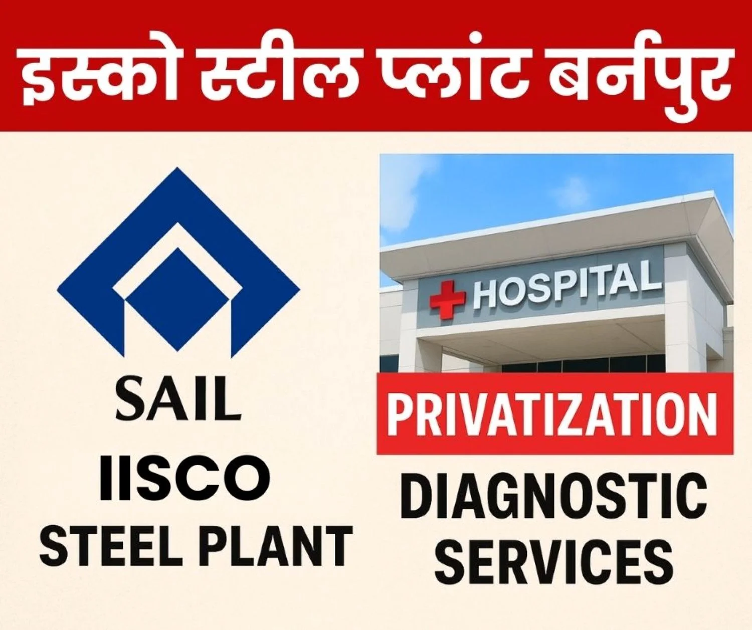 Privatisation of IISCO Steel Plant Accelerates EOI Issued for Diagnostic Services