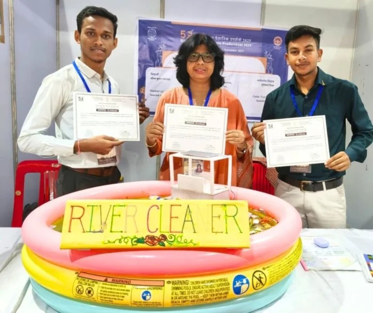 The Model of Government Higher Secondary School, Maroda Tank, Bhilai has been selected for the fourth time at the National Level