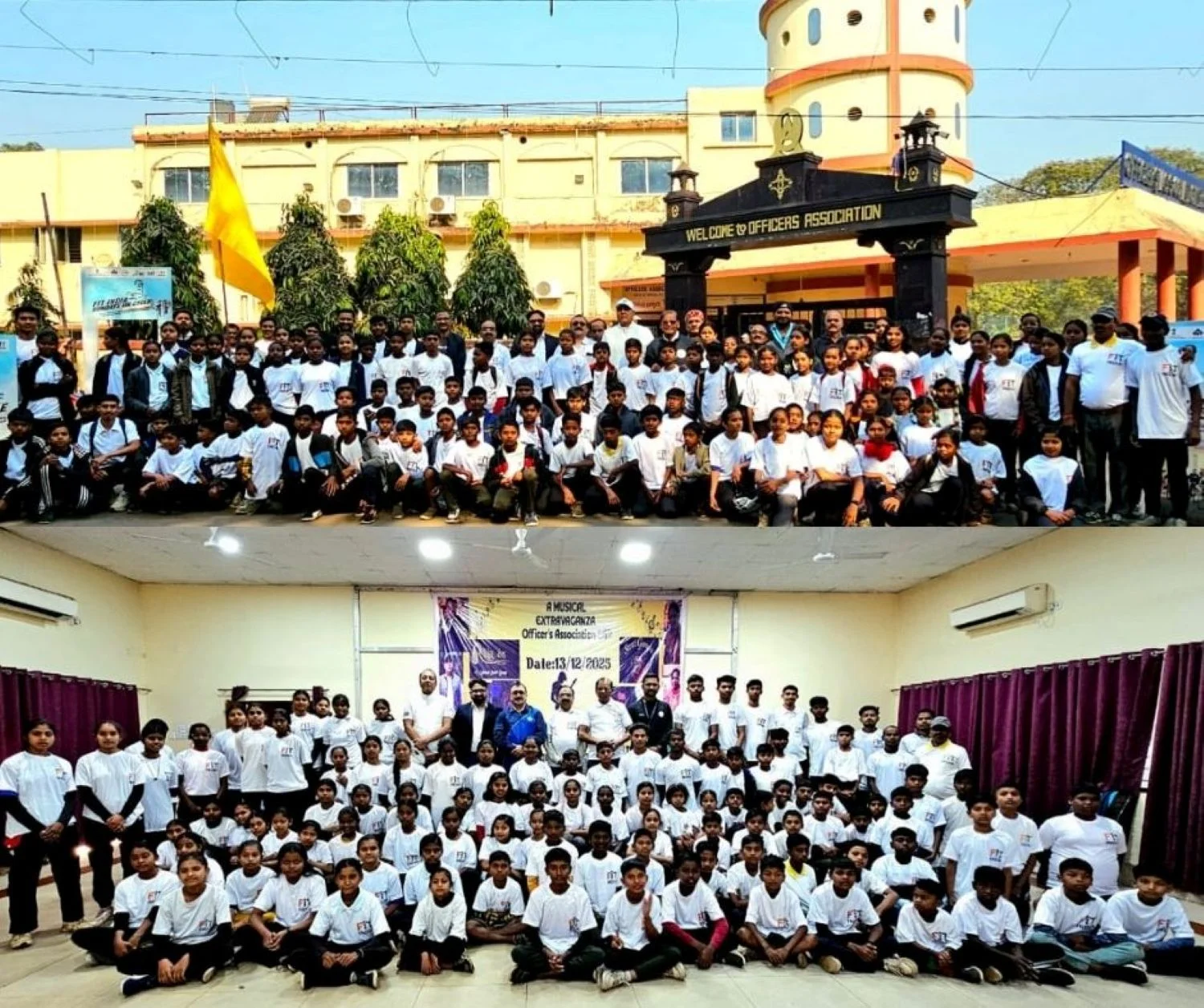 BSP OA Officers and Players rode Bicycles to Spread the Message of Fitness