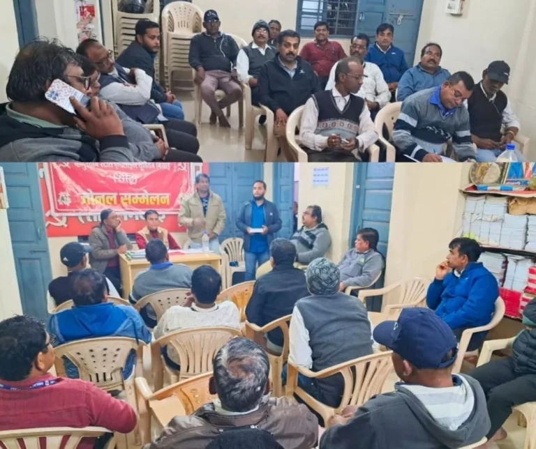 Bhilai Steel Plant Satyajit Ganguly and Pradeep Dhire now head the CITU Mechanical Zone