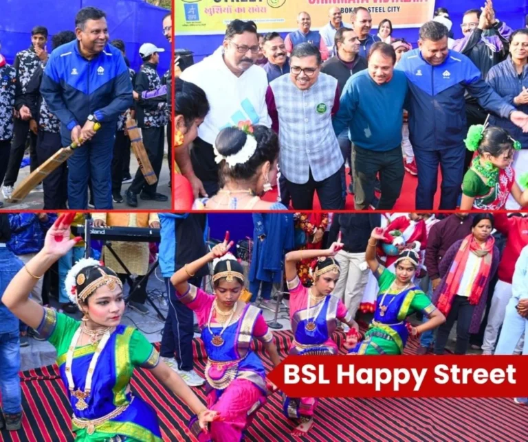 Bokaro Steel Plant Happy Street launched, a fun-Filled Morning, Inaugurated by DC, DIC