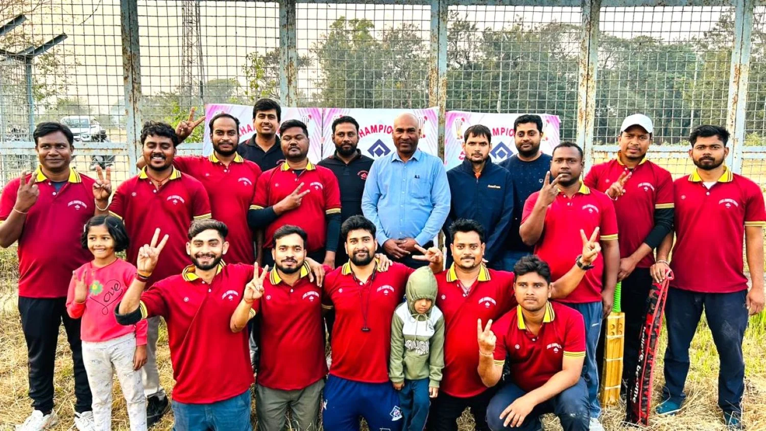 Bokaro Steel Plant SMS New-HRD Battle in Final of Diploma Engineers Cricket Tournament