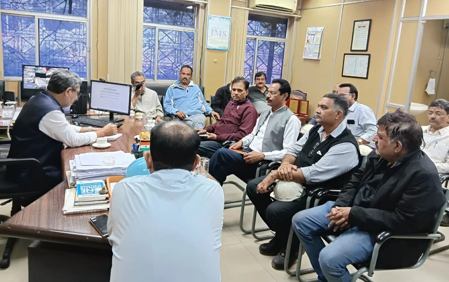 CGM Rail Mill holds Safety Meeting with Union, Suggestions to Prevent Accidents