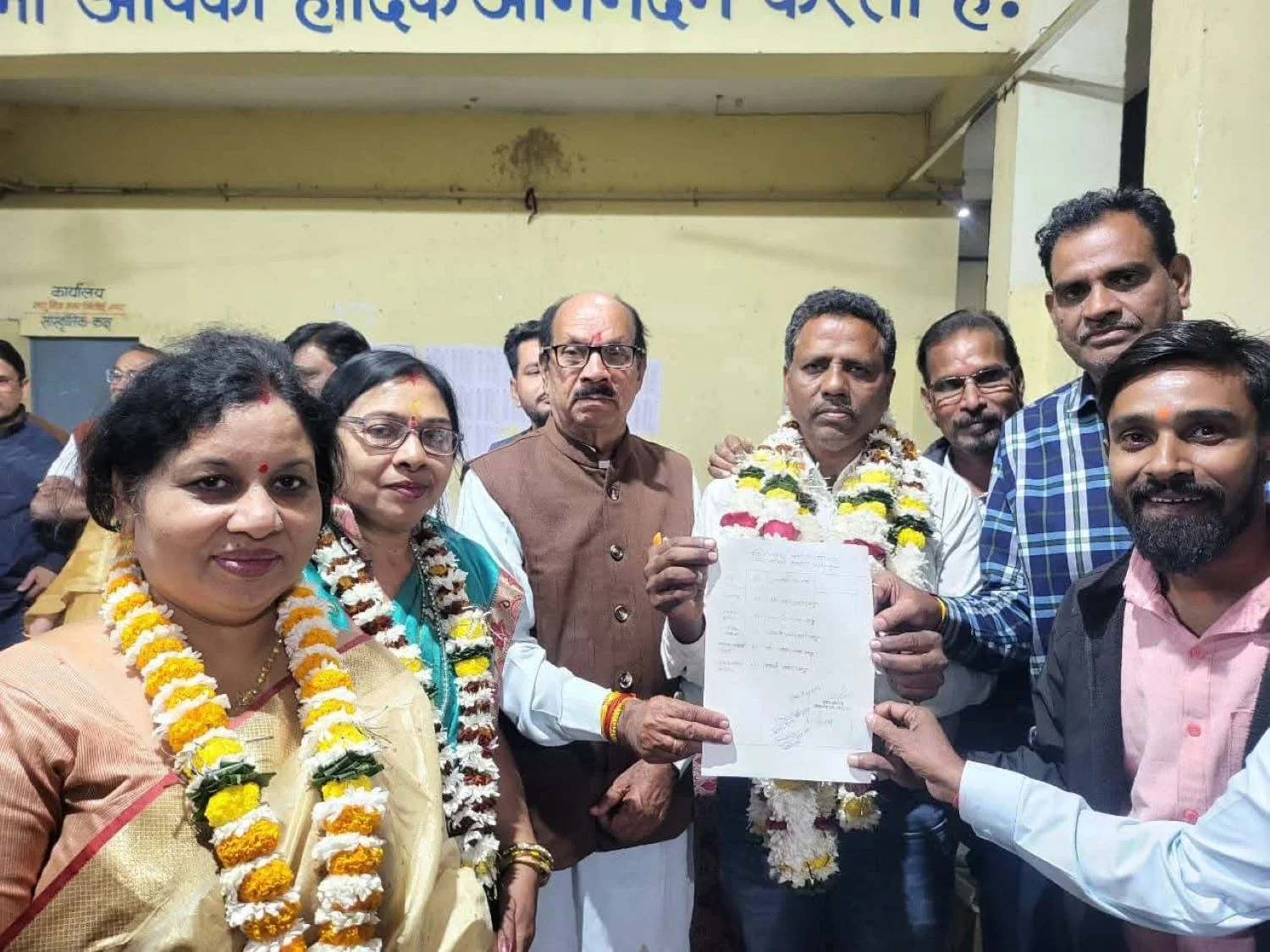 Chandrabhushan Sahu, unopposed president of District Sahu Sangh Bhilai Nagar (1)