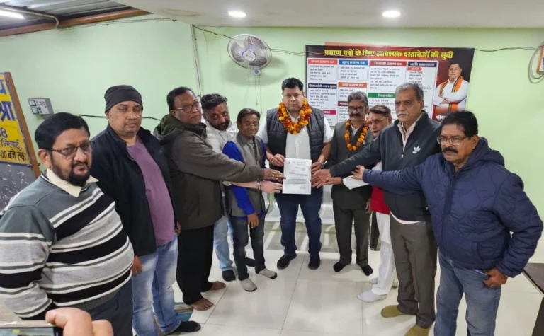Councilor Piyush Mishra Became the President of Rashtri Akhil Brahman Samaj Durg