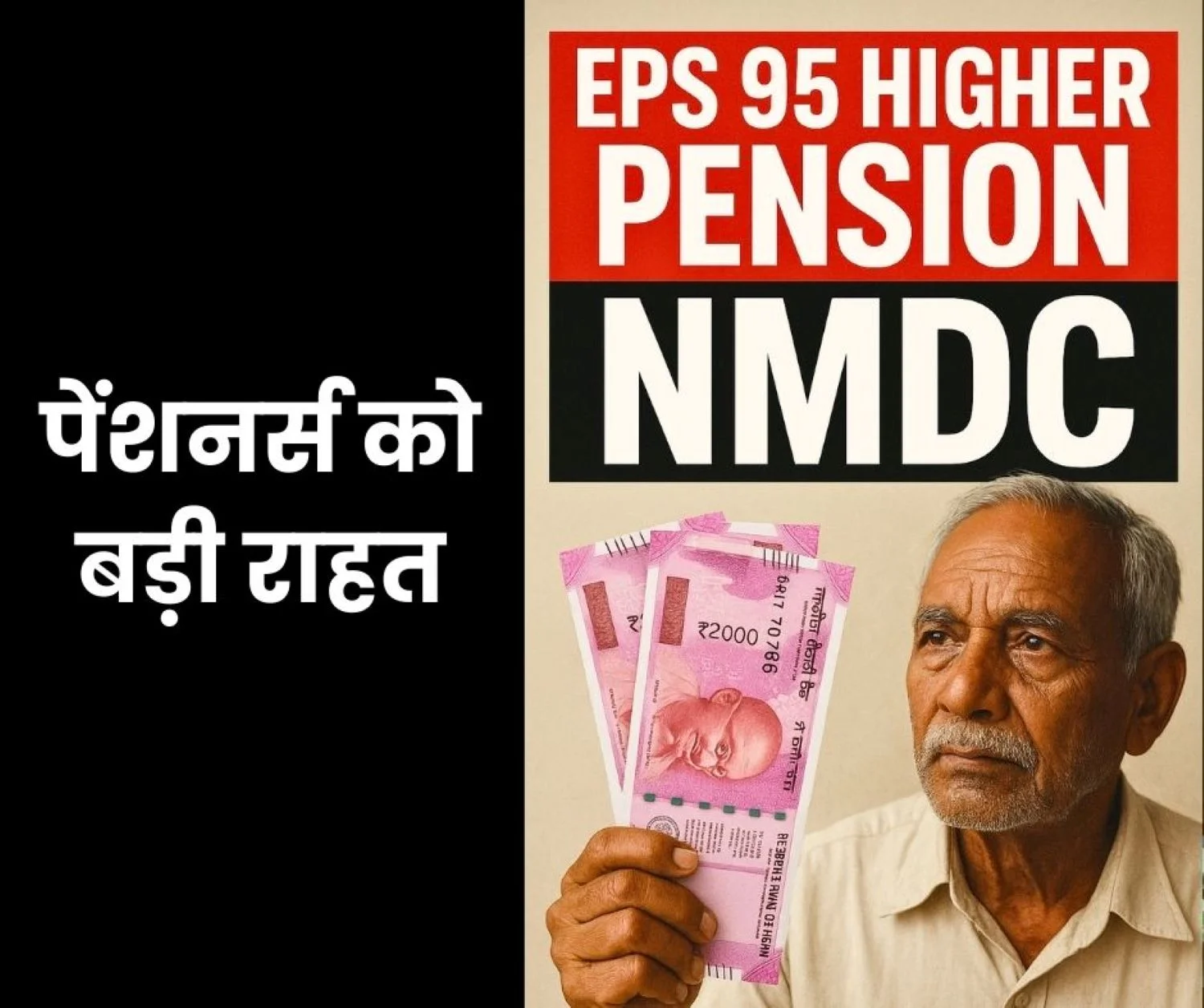 EPS 95 Higher Pension Finally After a Long Struggle, Higher Pension Has Been Implemented in NMDC Demand Letter Issued