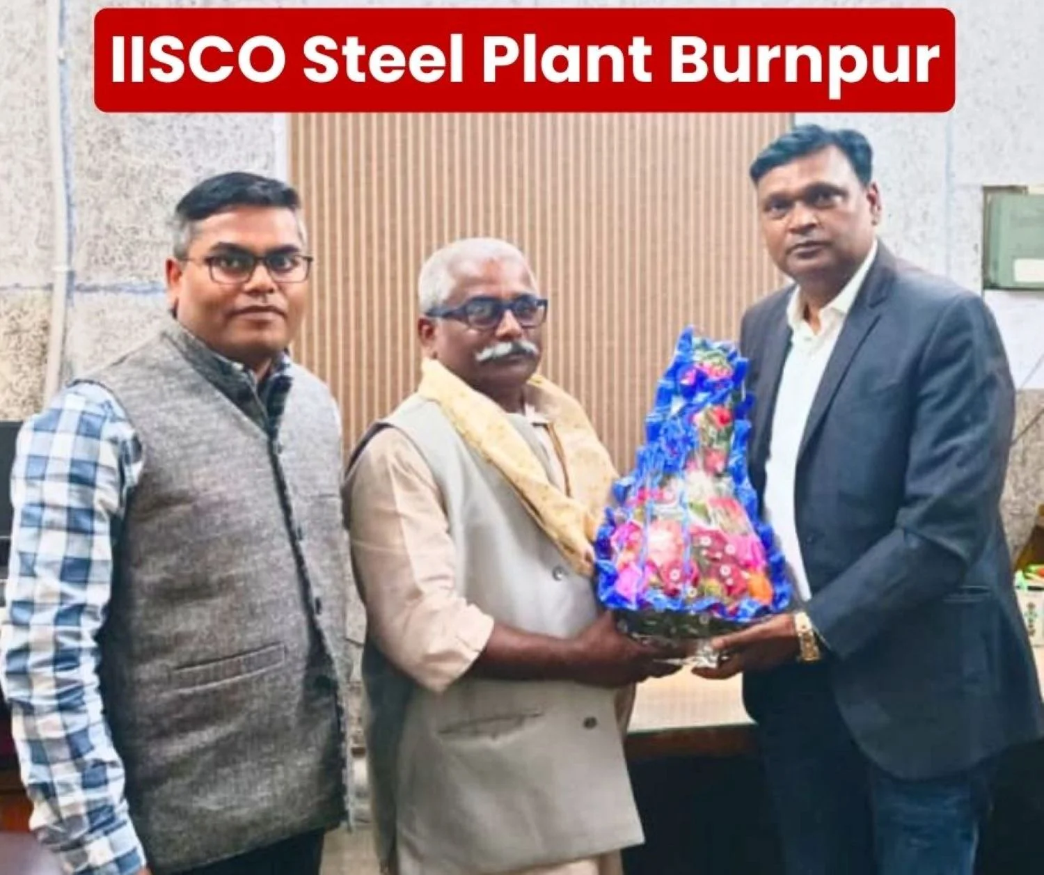 IISCO Steel Plant Burnpur Officers Association IOA Presidents special Meeting with BJP MLA Read Details