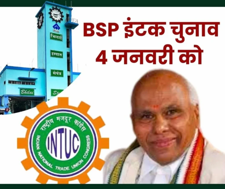 INTUC Elections on January 4 Sanjeeva Reddy will Remain President Elections will be held for 61 Posts including General Secretary, Vansh Bahadur and Sanjay Sahu will Contest