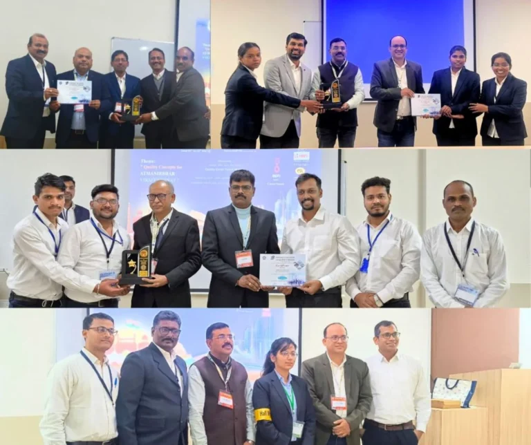 NCQC-2025 SMS-3 Success Rate 100, 4 Teams Win Par-Excellence Awards