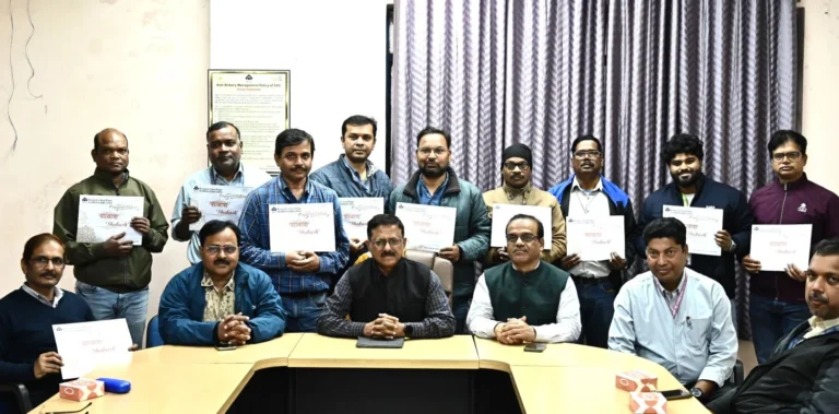 Rourkela Steel Plant Sintering Plant Employee Awarded SAIL Shabash Scheme