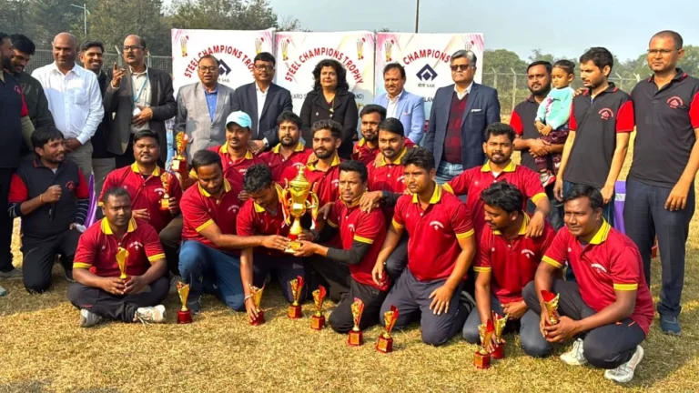 SAIL BSL HRD Wins Steel Champions Trophy Man of the Match Shivnath